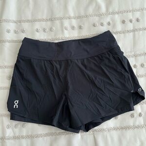 On Running Women's Black Athletic Shorts